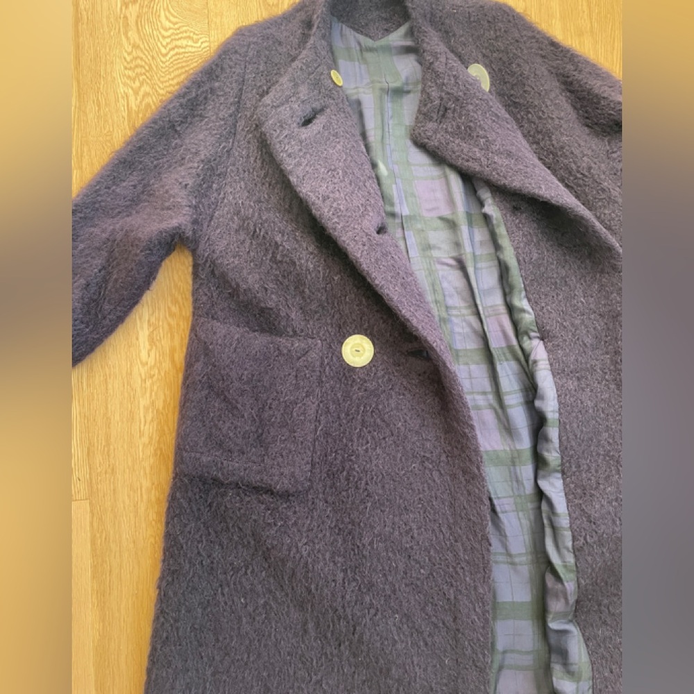 Vintage Retro wool Women's Coat - Picture 4 of 8